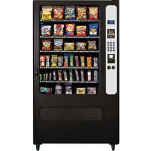 Larger Capacity Snack Vending for larger or higher traffic offices from Mountain & Plains Vending